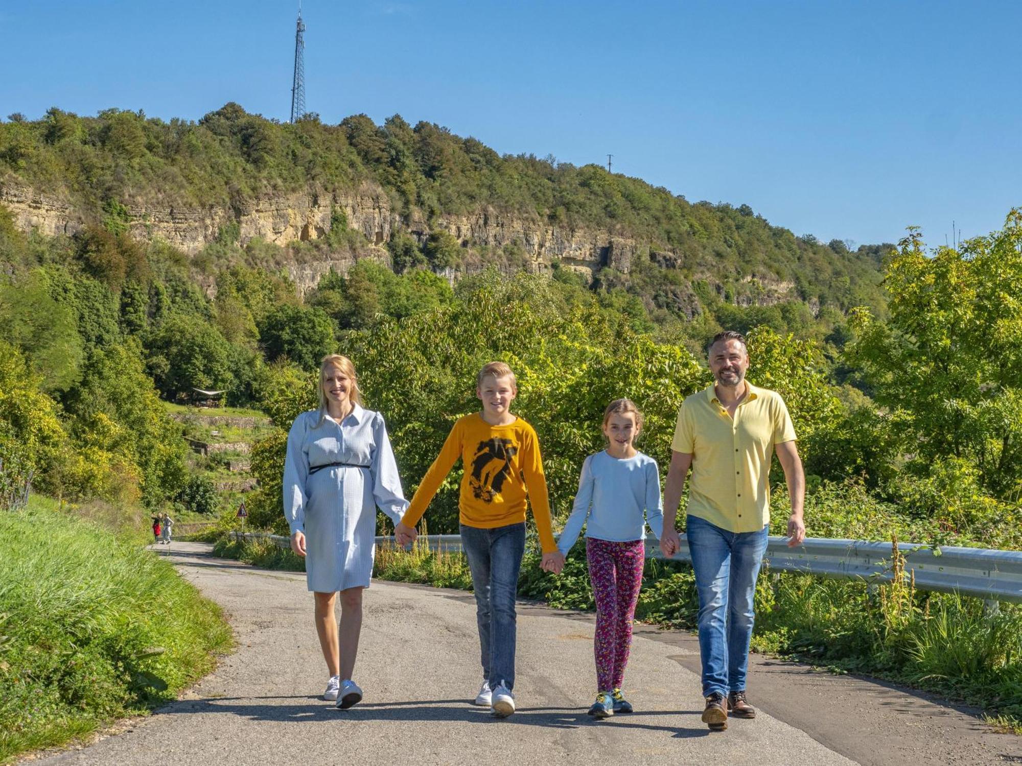 Im Weingut Frieden-berg *